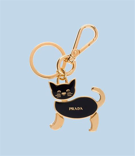 prada cat keychain|Prada keychains for men.